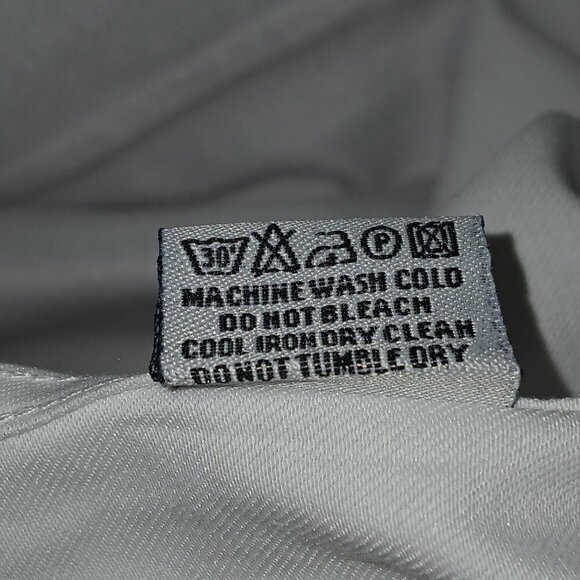 COOGI CLASSIC BUTTON UP LONG SLEEVE WHITE, DRESS SHIRT, MENS XL, - Picture 7 of 9